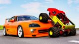 Monster Truck R/C vs Real Cars (short film) – Beamng drive
