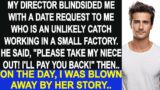 My director blindsided me with a date request with his niece. On the day, her story blew me away…