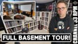 My music room, home theater & basement bar – full tour MTV CRIBS-STYLE