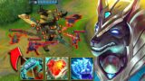 NASUS IS AN UNKILLABLE MONSTER IN SEASON 14! (NEW TANK ITEMS)