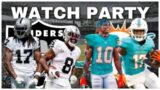 NFL Week 11: Raiders vs Dolphins Watch Party LIVE