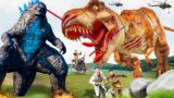 New Action Dinosaur Movies 2023 Full | Kong 2 Vs T-rex | Jurassic Park 26 | Dinosaur rexy | Ms.sandy