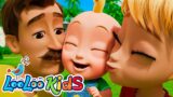 One Big Family and Hello Song | more Kids Songs and Children Music Lyrics | LooLoo Kids