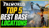 PALWORLD BEST BASE LOCATIONS! Infinite Resource Farms // Palworld Beginner Guide