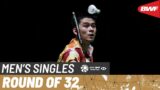 PETRONAS Malaysia Open 2024 | Kenta Nishimoto (JPN) vs. Kunlavut Vitidsarn (THA) [5] | R32