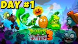 Plants vs. Zombies 3: Welcome to Zomburbia Day 1 (Level 1-8) Full Walkthrough