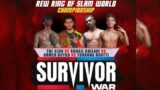 REW | Survivor War | Fatal 4 Way Match | Boyka V Kion V Youhana V Khalari | ROS Championship
