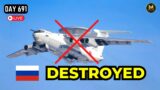 RUSSIAN SPY PLANE SHOT DOWN! Ukraine War News Stream