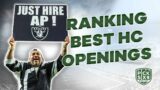 Ranking the BEST NFL Head Coach openings