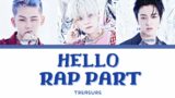 [Rap Part] TREASURE – HELLO (Lyrics)