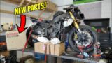 Rebuilding a Wrecked 2009 Yamaha R6 (Pt. 2 New Parts)