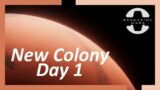 Reshaping Mars Day 1 [no commentary] Science fiction colony-builder – Landing on the Red Planet