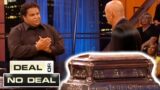 Ron's Casket Replica as a Good Luck Charm | Deal or No Deal US | Deal or No Deal Universe