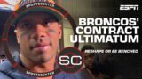 Russell Wilson reveals Broncos asked to restructure contract after Week 8 win | SportsCenter