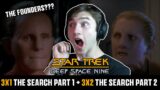 S3 Begins! STAR TREK DS9 The Search Parts 1+2 | 3×1 and 3×2 REACTION | FIRST TIME WATCHING!!