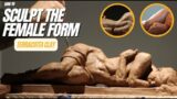 Sculpting the Female Nude Figure in Terracotta: A Step-by-Step Guide #artisticjourney #artwork