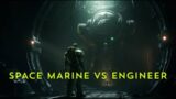 Space Marine Confronts Engineer Nightmare! | Warhammer 40k vs Alien