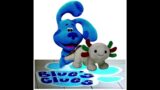 Special Mailtime Blue w/Festive Axolotl On A Blue's Clues Mat