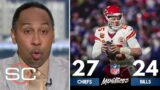 Stephen A. Smith Goes Crazy Kansas City Chiefs beat Buffalo Bills 27-24 in AFC Divisional game