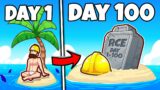 Surviving 100 DAYS on a desert island…