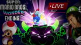 THE STREAM ENDS WHEN WE BEAT THE Mushroom Kingdom! | Super Mario Bros Wonders | ENDING