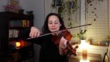 Telemann: Fantasia no. 1, Largo on baroque violin