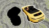 The Craziest Car Stunts in BeamNG.drive: Conquering the Leap of Death #743