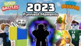 The Funniest Moments of 2023 (Roblox)
