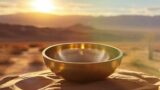 Tibetan Singing Bowl Meditation | Emotional And Spiritual Cleansing | Tranquil Oasis of Calm Desert