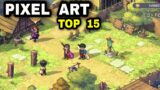 Top 15 Best graphic Pixel-Art Games for Android iOS (Online and Offline)