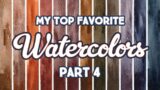 Top Favorite Watercolors 2023 | Part 4: Earth Reds, Earth Browns, and Neutrals