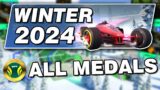 Trackmania Winter 2024 Campaign Discovery – All Medals