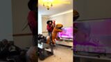Troublemaker GIANT TREX Attack Dinosaur Funny Video JURASSIC PARK In Real Life Nerf War Prank #funny
