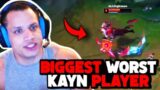Tyler1 gets tilted and rages at his team and faces the 1000 LP Kayn Main who dropped to Emerald 2