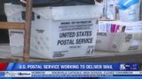 U.S. Postal Service Working to Deliver Mail