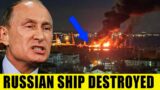 Ukraine ATTACKS Russian Navy Base & DESTROYS Russia's Landing Ship