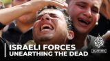 Unearthing the dead: Israeli forces destroy cemetery in Gaza city