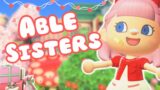 VALENTINES FAIRY CORE TOWN CORE ISLAND | ACNH ABLE SISTERS BUILD | ANIMAL CROSSING NEW HORIZONS