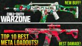 WARZONE: New TOP 10 BEST META LOADOUTS After Major Weapon Update! (WARZONE Best Setups)