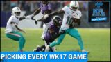 Week 17 of 2023 NFL season features huge games for Ravens, Dolphins, Lions, Cowboys, Colts & more!