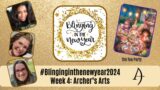 Week 4: #Blinginthenewyear2024 – LIVE ENHANCEMENT CHARTING – Diamond Painting