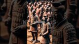What happened to the color of terracotta warriors?