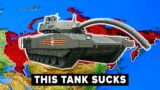 Why Putin's Main Battle Tank Is A Joke