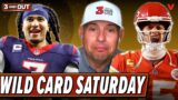 Wild Card Saturday Reaction: Mahomes & Chiefs beat Dolphins, Stroud & Texans rout Browns | 3 & Out