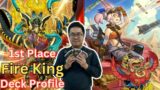 Yu Gi Oh! 1st Place Fire King Deck Profile – Jan 2024 – Luke Nguyen