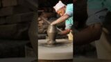 indian Clay pot making process #pottery #indianpottery #shorts