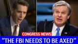 "YOU SHOULD BE IN PRISON" Hawley SAVAGELY CONFRONTS FBI's Wray About Investigations Of Catholics