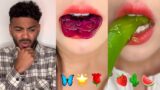 *1 HOUR*  Mark Adams Storytime ASMR Emoji Food Challenge Mukbang Satisfying Eating Sound