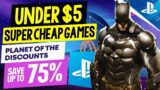 12 GREAT PSN Game Deals UNDER $5! PSN Planet of the Discounts Sale SUPER CHEAP PS4/PS5 Games to Buy!