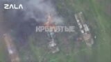 Ukraine War Combat Footage: Russian Lancet 100 FPV Attack Drone vs AFU Armor & Material 3/3